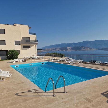 Studio Apartma Pag Blue Ocean 1 With Sea View Pag Town Zewnętrze zdjęcie
